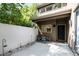 Inviting patio with outdoor seating, perfect for enjoying the surrounding greenery at 16 Tottenham Ln # 16, Chapel Hill, NC 27517