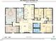 Detailed floor plan showcasing the layout of the home's main floor, including dimensions at 1641 Regency Dr, Burlington, NC 27215