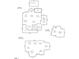 Detailed floor plan showcasing the layout of a multi-level home with various rooms and dimensions at 1702 Mcrae Pl, Hillsborough, NC 27278