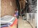 Attic with HVAC system and storage space at 18 Heathgreen Dr, Clayton, NC 27527