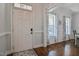 Welcoming foyer with hardwood floors and plenty of natural light at 18 Heathgreen Dr, Clayton, NC 27527