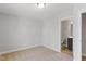 Inviting bedroom with a view to the bathroom at 1916 Fishamble # 21, Fuquay Varina, NC 27526