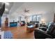 Inviting living room with hardwood floors and bright natural light at 1993 Lucy Garrett Rd, Roxboro, NC 27574