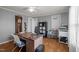 Functional home office with a desk and plenty of storage at 1993 Lucy Garrett Rd, Roxboro, NC 27574