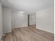 Inviting living room featuring modern flooring, neutral paint, and lots of open space at 208 Essex Rd, Nashville, NC 27856