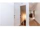 Basement access point with a fire extinguisher at 2236 The Cir, Raleigh, NC 27608