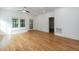 Spacious living room boasting hardwood floors and natural light at 2236 The Cir, Raleigh, NC 27608