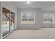 Walk-out unfinished basement with two windows at 3020 Mavisbank Cir, Apex, NC 27502