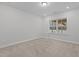 Bonus room with window overlooking backyard at 3020 Mavisbank Cir, Apex, NC 27502