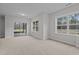 Bonus room with windows, and access to outdoor space at 3020 Mavisbank Cir, Apex, NC 27502