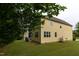Spacious backyard with healthy grass, perfect for outdoor activities and relaxation at 317 Springhurst Ln, Cary, NC 27511