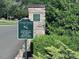 Sign showing 'Chapel Ridge' community features video surveillance at 344 Colonial Ridge Dr, Pittsboro, NC 27312