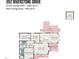 Detailed floor plan illustrating the layout of the home, including the living area, bedrooms, and outdoor spaces at 352 Riverstone Dr, Clayton, NC 27527