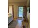 Foyer featuring hardwood floors and view to the front yard at 352 Riverstone Dr, Clayton, NC 27527
