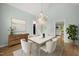 Elegant dining room with modern furnishings and decor at 3994 Limerick Dr, Burlington, NC 27215