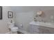 Charming bathroom with modern finishes and updated fixtures at 5163 S River Rd, Lillington, NC 27546