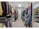 Spacious walk-in closet with ample storage and organization solutions at 623 Westfall Way, Chapel Hill, NC 27517