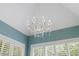 Elegant chandelier adding a luxurious touch to this room at 6500 Bass Mountain Rd, Snow Camp, NC 27349