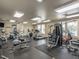 Spacious fitness center featuring modern exercise equipment and ample natural light at 67 Spring Hollow Ct, Pittsboro, NC 27312