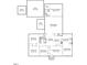 Detailed floor plan showcasing layout of bedrooms, living areas, kitchen, and outdoor spaces at 7216 Carlton Dr, Raleigh, NC 27616