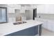 Bright kitchen with island and marble countertops, offers space and modern style at 788 Shade Tree Rd, Benson, NC 27504