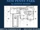 Second-floor architectural plan featuring bedroom, bathroom, and closet layouts at 8012 Penny Rd, Raleigh, NC 27606