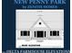Architectural rear elevation showcasing window placement and roof structure details at 8012 Penny Rd, Raleigh, NC 27606