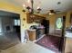 Efficient kitchen layout with wooden cabinets and modern appliances, perfect for home cooking at 8405 Falcon Crest Cir, Angier, NC 27501