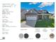 Charming home featuring vinyl siding, black shutters and gutters, and a two-car garage with oak island door at 1087 Fairhaven Dr # 48, Mebane, NC 27302