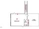 Upstairs floorplan featuring a bonus room, bathroom, and floored attic storage, great for extra space and convenience at 1087 Fairhaven Dr # 48, Mebane, NC 27302