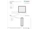 Bedroom floorplan showing layout with dimensions of a 1st floor bedroom and hall at 109 Grange Dr, Wendell, NC 27591