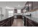 Modern kitchen boasts a large island, stainless appliances, and sleek finishes at 137 Campaign Dr, Mebane, NC 27302