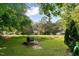 Large backyard with plenty of space for outdoor activities and gardening opportunities at 154 Jared Dr, Fuquay Varina, NC 27526
