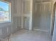 Bathroom under construction with a large window at 1613 Malcus Ct # 68, Fuquay Varina, NC 27526