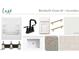 Selections include tub, dark faucet, white cabinetry, carpet, tile and quartz countertop at 1613 Malcus Ct # 68, Fuquay Varina, NC 27526