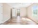 Bright bedroom with hardwood floors, neutral wall color, and natural lighting at 1717 Ormond Rd, Hurdle Mills, NC 27541