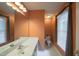 Bathroom with a large mirror, good light, and ample counter space at 203 Halls Mill Dr, Cary, NC 27519