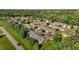 An aerial view of a well-planned neighborhood with tree-lined streets and perfectly manicured lawns at 3027 Maple Ave # U1, Burlington, NC 27215