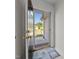 Inviting entryway with a view of the front yard and neighborhood at 3027 Maple Ave # U1, Burlington, NC 27215