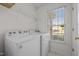 Bright laundry room with a window and ample space for appliances at 3027 Maple Ave # U1, Burlington, NC 27215