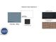 The exterior color scheme shows siding in Harbor Blue, trim in Snow White, and a Black Magic front door at 363 Chesapeake Cmns St # 114, Garner, NC 27529
