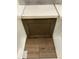 Interior design showcases brown cabinets, white countertops, and luxury vinyl flooring at 363 Chesapeake Cmns St # 114, Garner, NC 27529