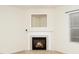 Bright fireplace with white mantel at 4009 Patriot Ridge Ct, Raleigh, NC 27610