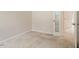 Bedroom featuring neutral walls, carpet flooring and doorway to another room at 402 Halls Mill Dr, Cary, NC 27519
