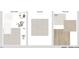 Bathroom design elements including brushed nickel fixtures, cabinetry, and flooring at 433 Old Fashioned Way, Lillington, NC 27546