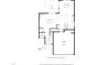 Detailed first floorplan layout showing kitchen, Gathering room, dining area and garage at 4502 Joe Cotton Dr, Knightdale, NC 27545