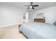 Bright and airy main bedroom showcases a comfortable bed and stylish furniture, creating a cozy retreat at 4502 Joe Cotton Dr, Knightdale, NC 27545