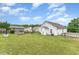 View of large backyard at 606 Arden St, Burlington, NC 27215
