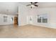Open-concept area with tile flooring, high ceiling, and generous space for living and entertaining at 606 Arden St, Burlington, NC 27215