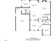 First floor plan showing kitchen, living room, dining room, Gathering room, garage, and screened porch at 104 Bollienger Dr, Princeton, NC 27569